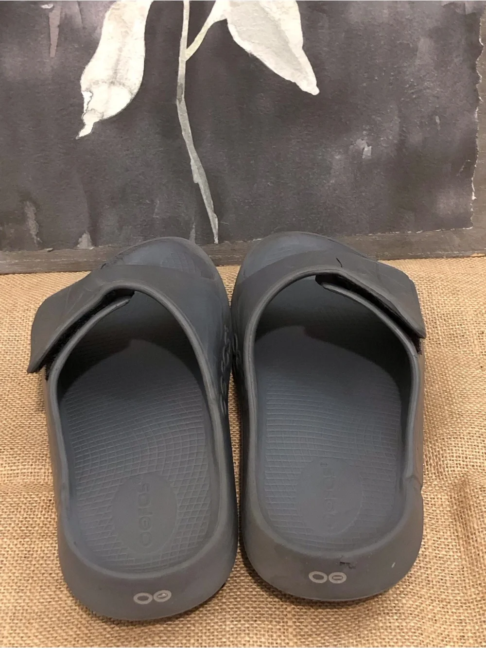 Oofos OOahh Sport Flex Recovery Slide sz 11
